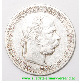 Franz Joseph I. 1 Krone 1896