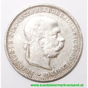 Franz Joseph I. 1 Krone 1892