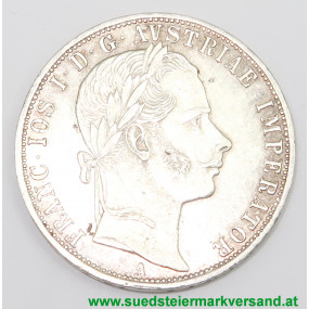 Österreich-Ungarn Franz Joseph I. 1 Florin 1860 A