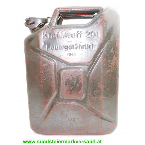 Wehrmacht 20 Liter Kraftstoff Kanister datiert 1942