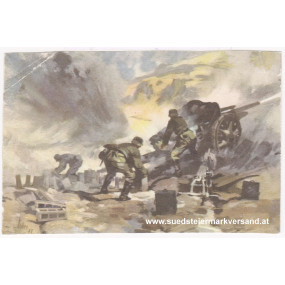 Ansichtskarte / Postkarte, Deutsche Wehrmacht, 10,5 cm Feldhaubitze in Griechenland