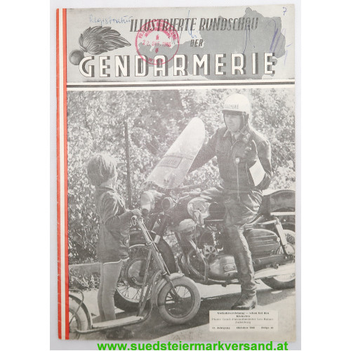 Illustrierte Rundschau der Gendarmerie Oktober 1966