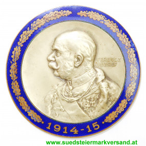 R. Neuberger Bronzemedaille, Franz Josef I. Auf das Kriegsjahr 1914-1915