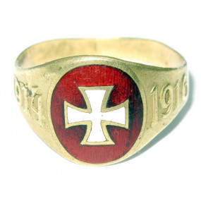 k. u. k. Patriotischer Ring, Weißes Kreuz 1914 - 1916