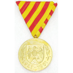 Burgenland Anschlussmedaille 1921-1961